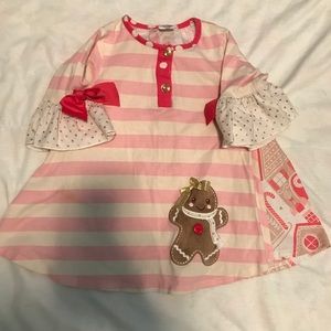 Gingerbread top- 24 months